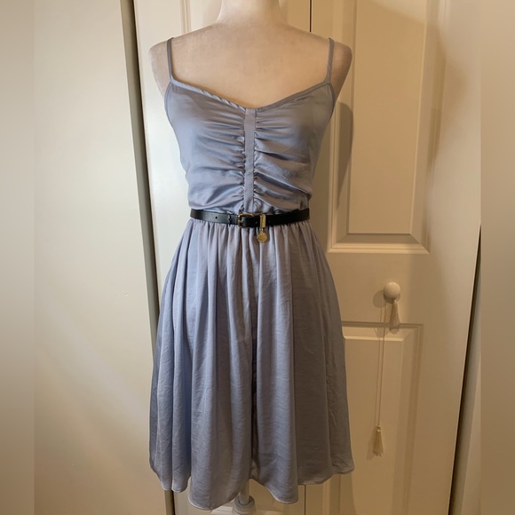 Banana Republic Light Blue Midi Dress ๐ - Picture 3 of 9